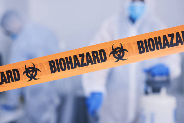 Professional Biohazard technician working in Bretton Woods, NH
